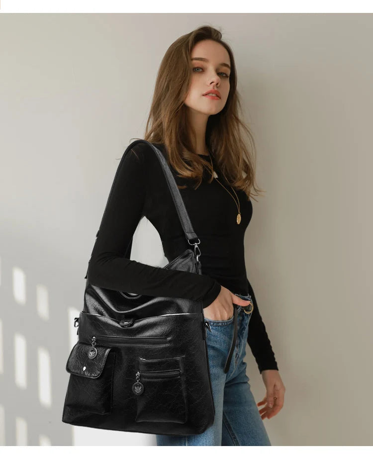 The Retro Crossbody Tote Bag