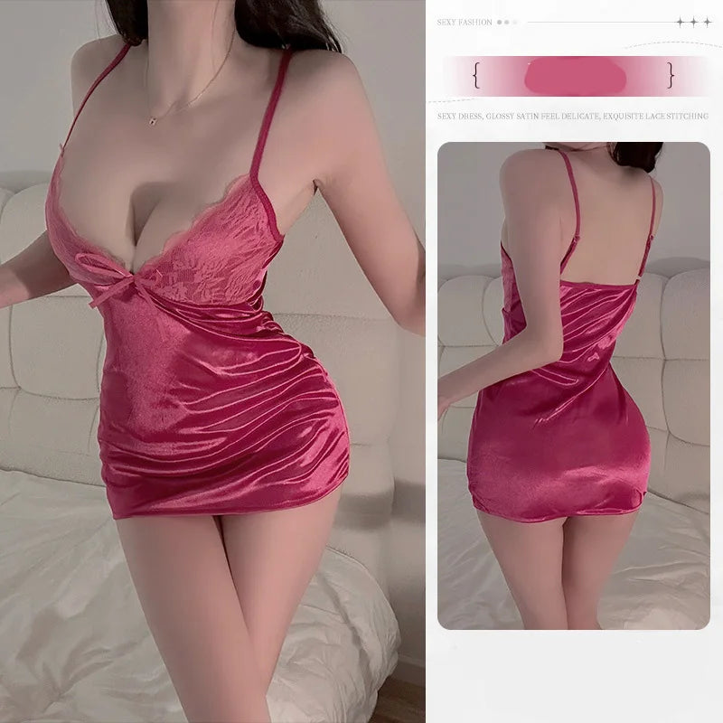 Lace-Edged Sleep Dress