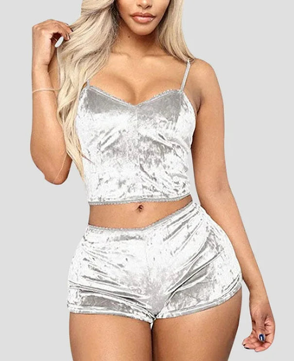 The Velvet Pajama Set