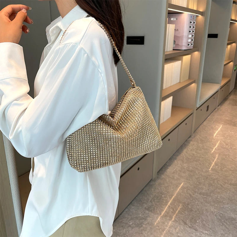 The Elegant Glitter Clutch Bag