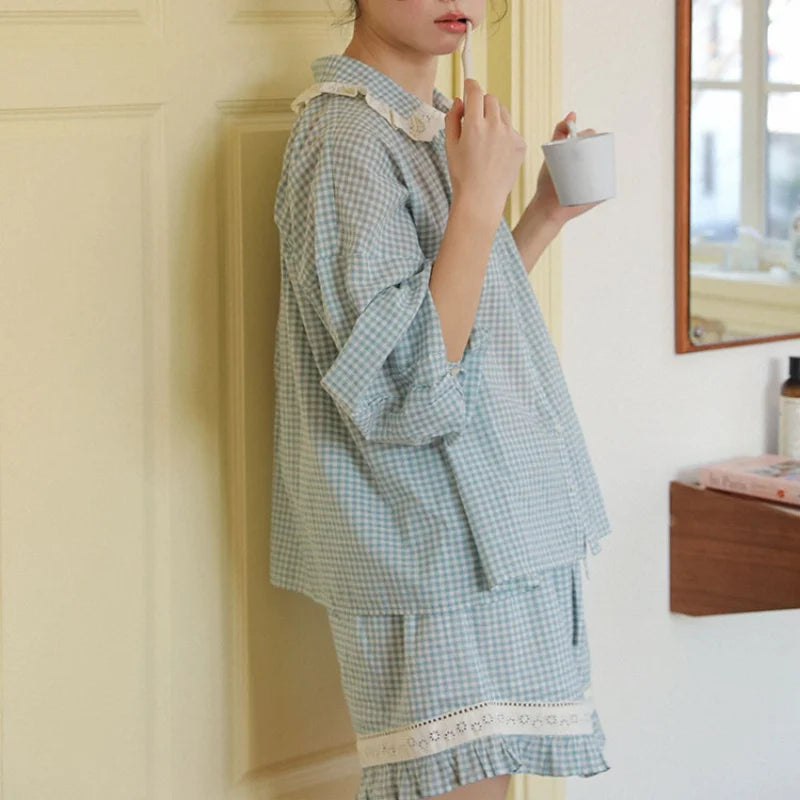 100% Cotton  Vintage Pajama Set