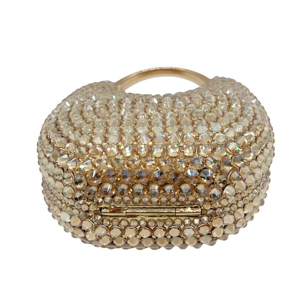 Crystal Pearl Minaudiere
