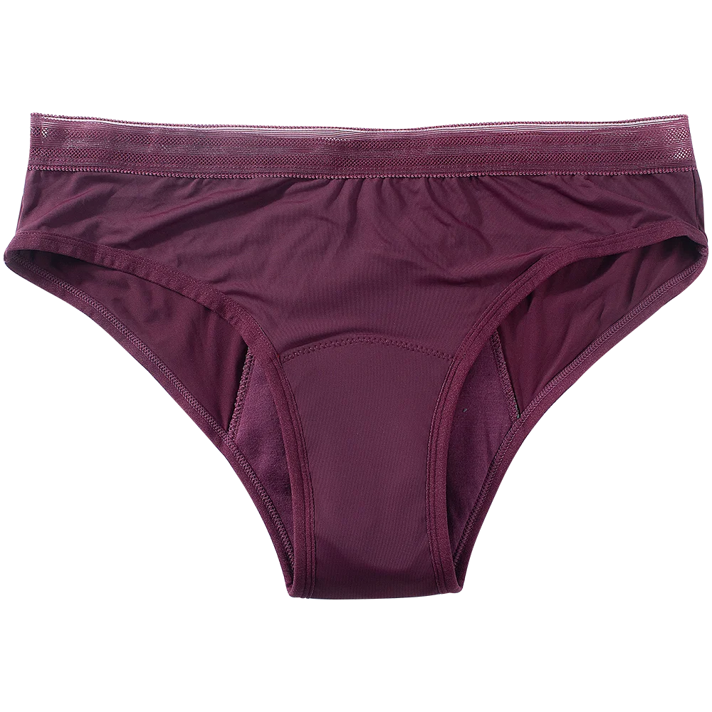 Seamless Cotton Menstrual Panties 4-Layer Leakproof Fast Absorption Women Period Panties Mid-Rise Incontinence Undies