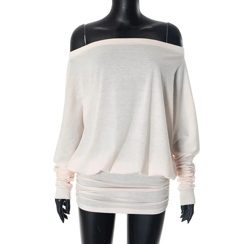 Wise-Sleeve Bodycon Mini Dress