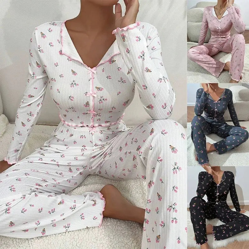 Printed Loungewear Set
