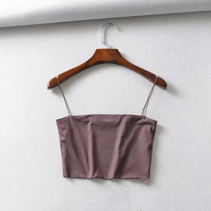 Sleeveless Cotton Cami