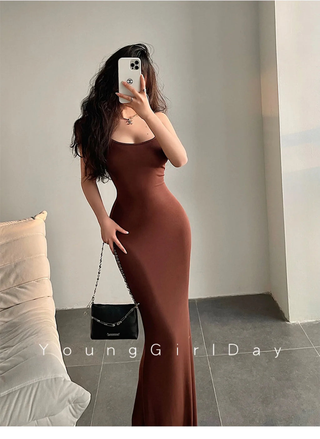 Slim Fit Fishtail Dress