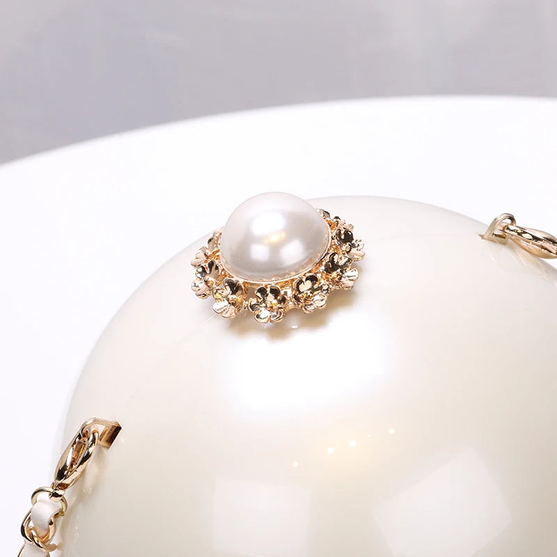 Spherical Acrylic Crossbody Bag
