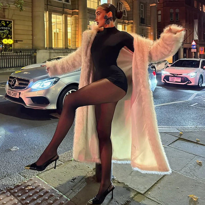 Vintage Faux Fur Overcoat
