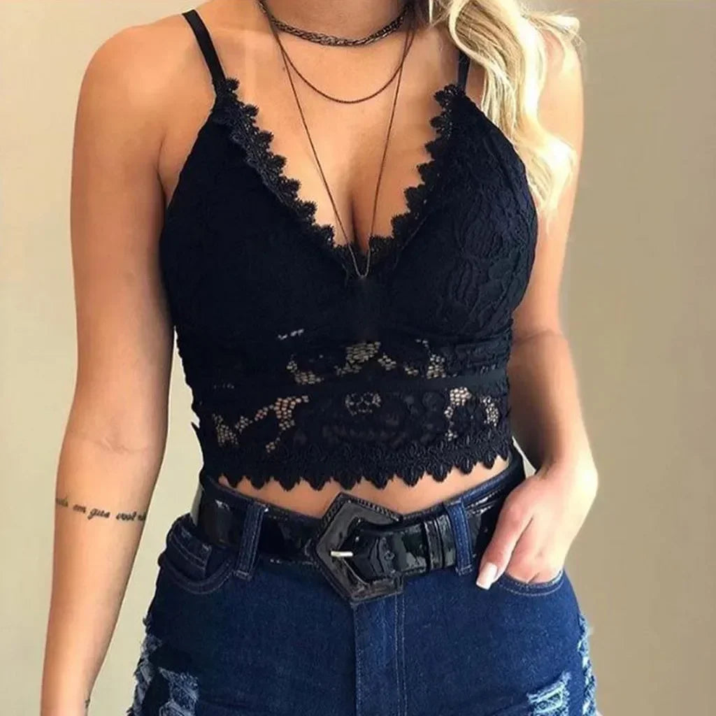 Floral Bralette Tank Top