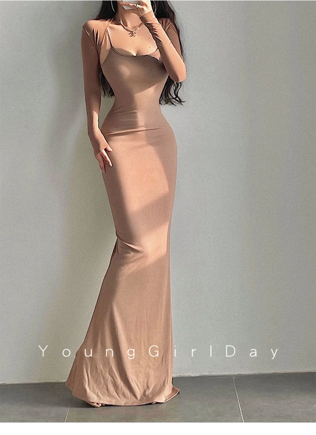 Slim Fit Fishtail Dress