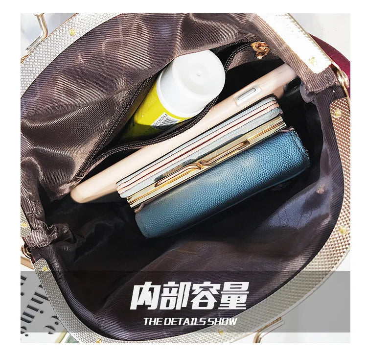 The Shiny Heart Luxury  Bag