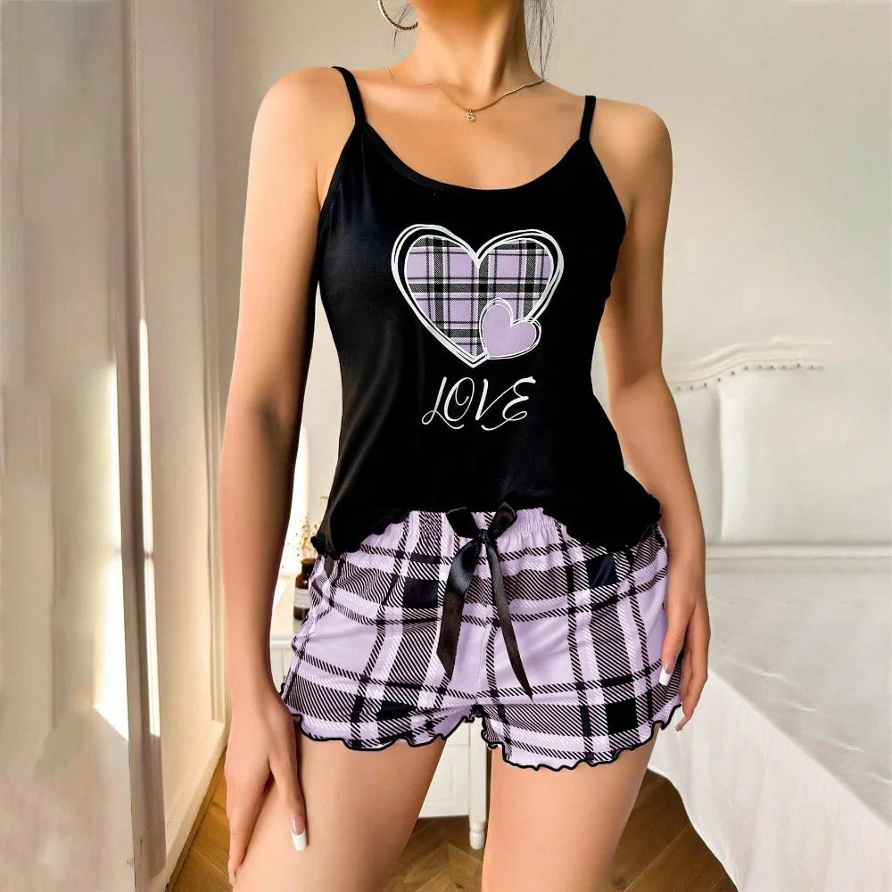 Fashion Cami Set Pajama