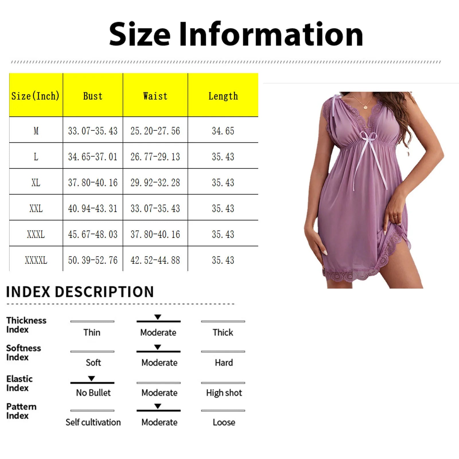 Violet Dream Night Dress