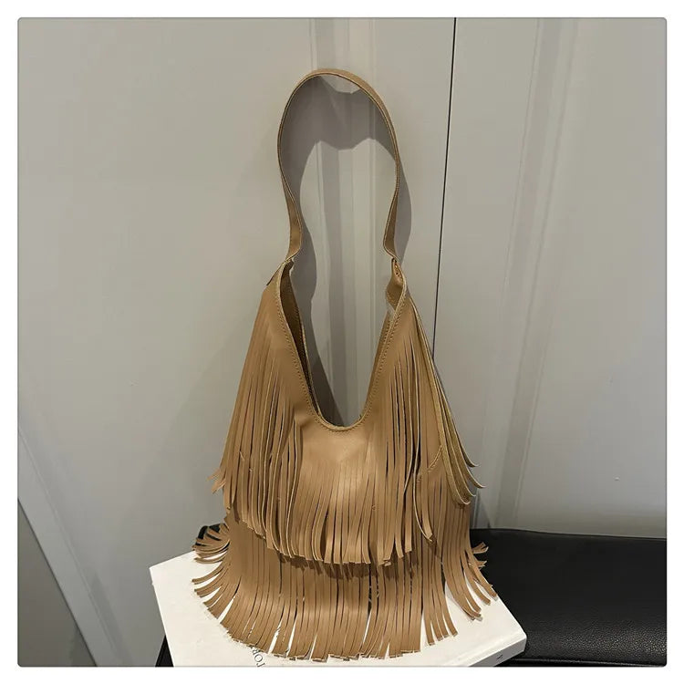 The Retro Tassel Tote