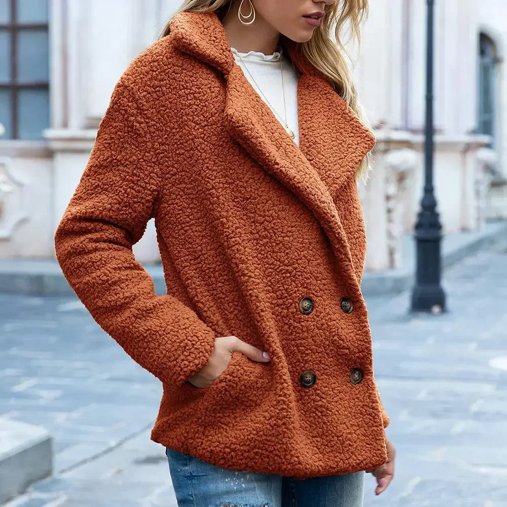 Oversized Fleece Coat