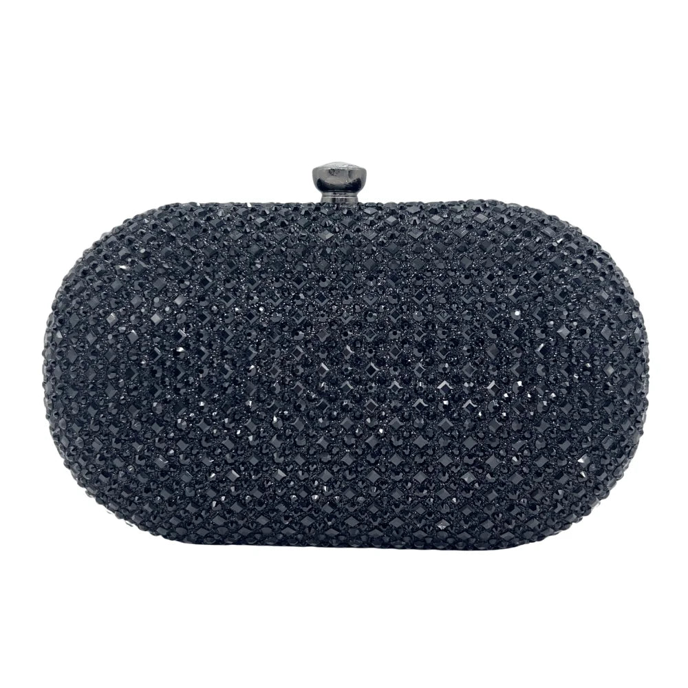 Rhinestone Crystal Clutch Purse