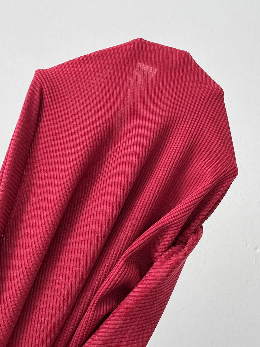 Ruched Puff Sleeve Mini Dress