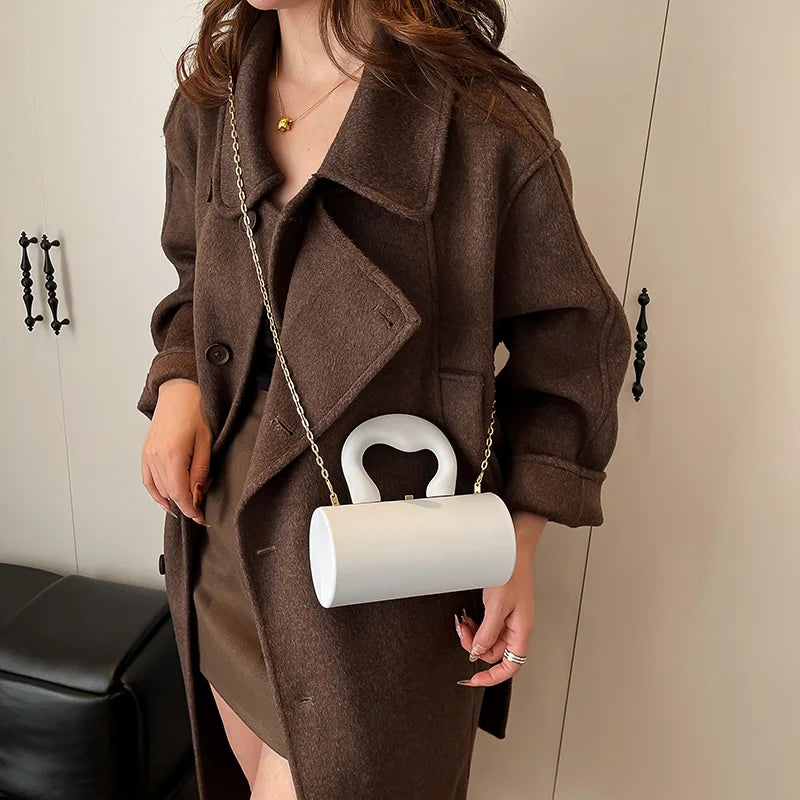 The Elegant Cylinlder Crossbody Bag