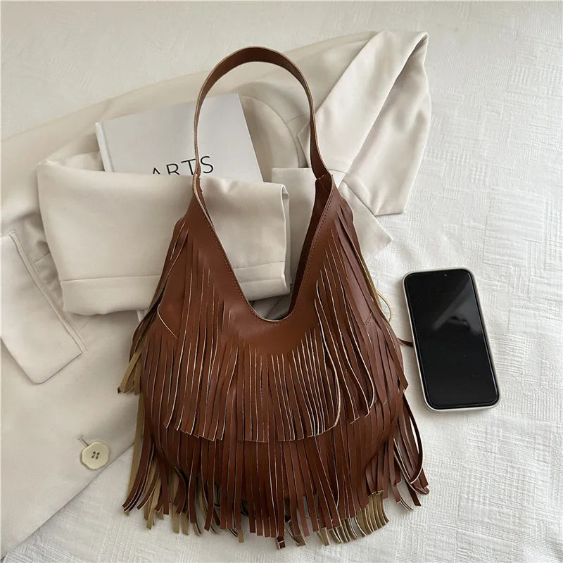 The Retro Tassel Tote