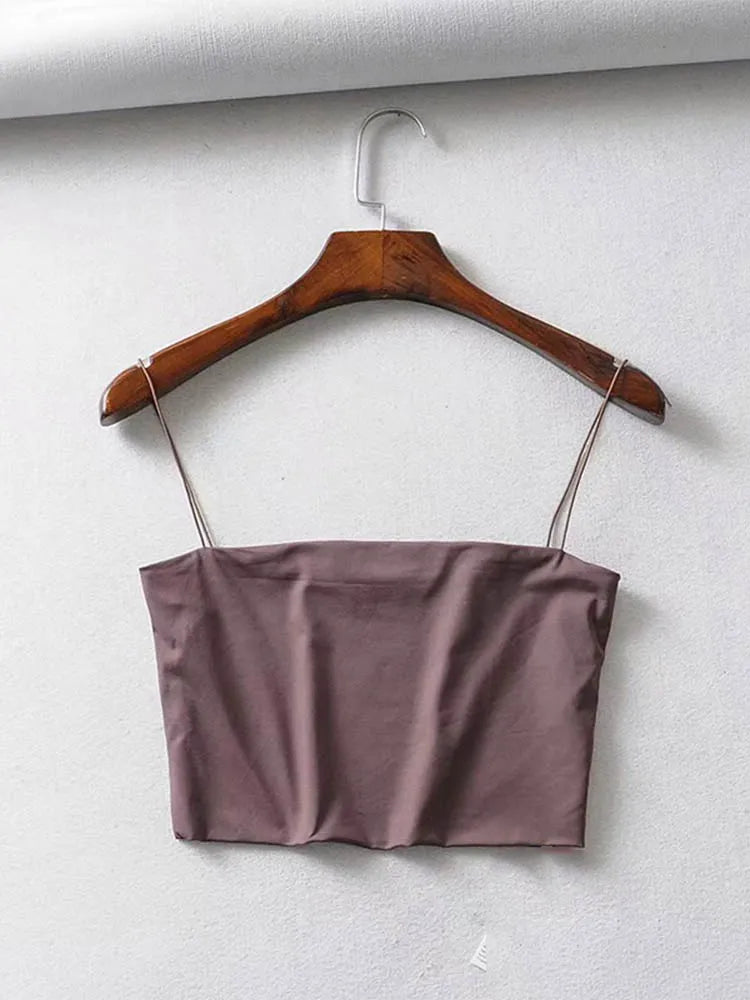 Sleeveless Cotton Cami
