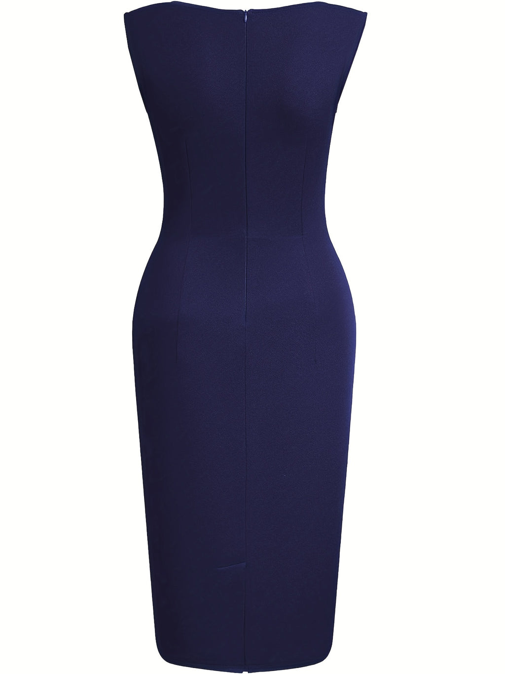 Ruched Pencil Dress